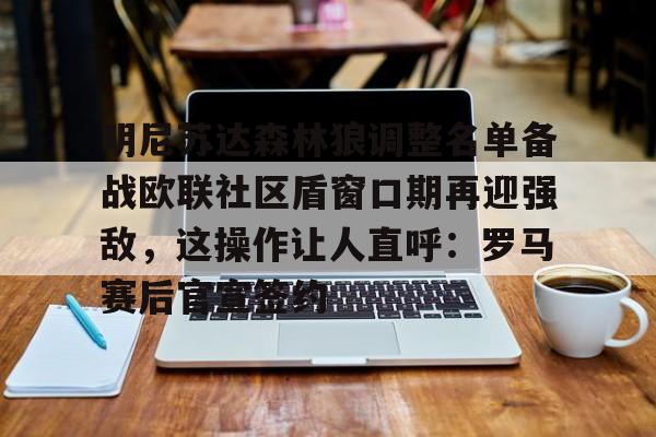 芒果体育官网-明尼苏达森林狼调整名单备战欧联社区盾窗口期再迎强敌，这操作让人直呼：罗马赛后官宣签约的简单介绍